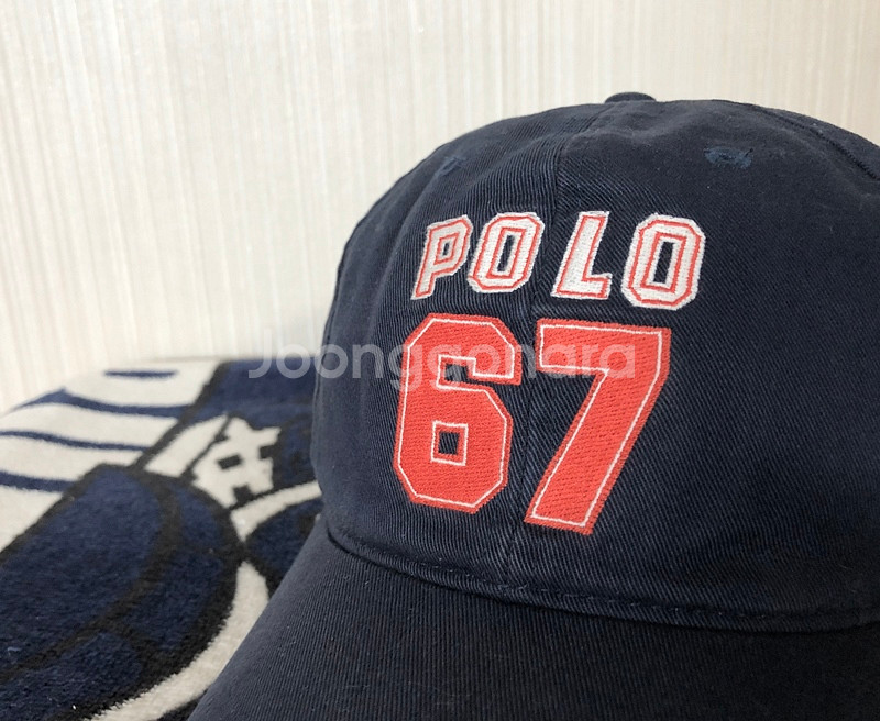 폴로(POLO)스포츠 모자/빅로고볼캡(네이비)--4