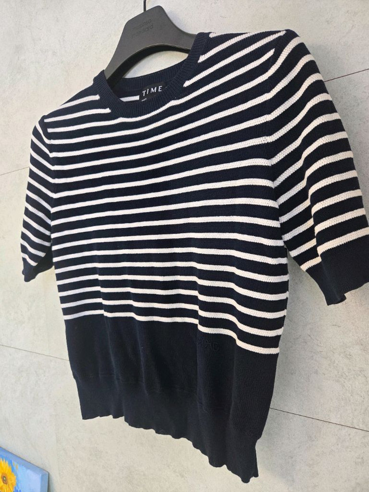 타임 TIME 여성 스트라이프 탑/ 90사이즈/ 새제품--1