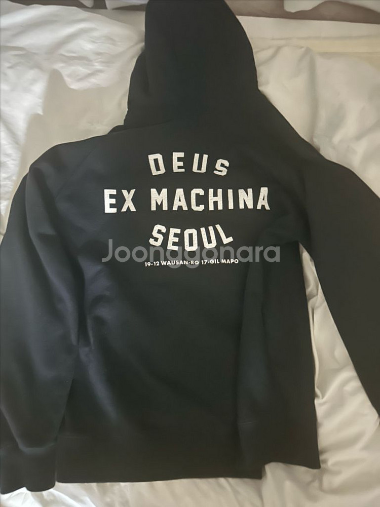 Deus 후드티 서울 XL 블랙--0