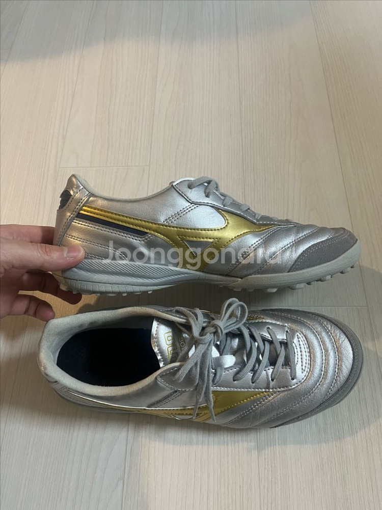 255 미즈노 플레티넘 모렐리아 살라 엘리트 TF풋살화--2