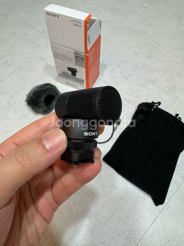 소니 ECM-G1 지향성 샷건 마이크--0