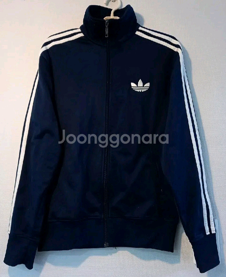 아디다스 네이비 트랙탑 저지 져지집업 100/L--0