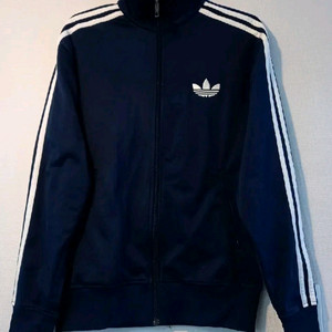 아디다스 네이비 트랙탑 저지 져지집업 100/L