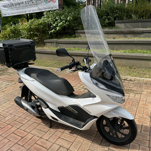 혼다 더뉴 pcx125 19년형 화이트컬러 팝니다