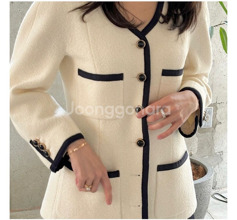 쎄모먼 자켓 34사이즈--2