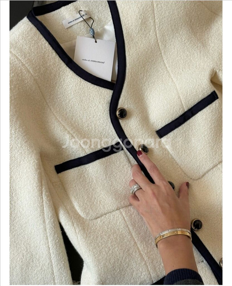 쎄모먼 자켓 34사이즈--1