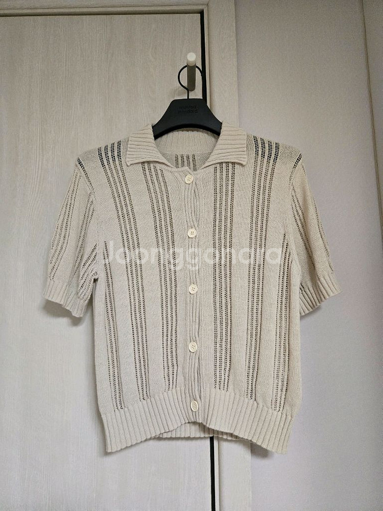 에피그램 EPIGRAM 여성 크로셰 하프 가디건--0