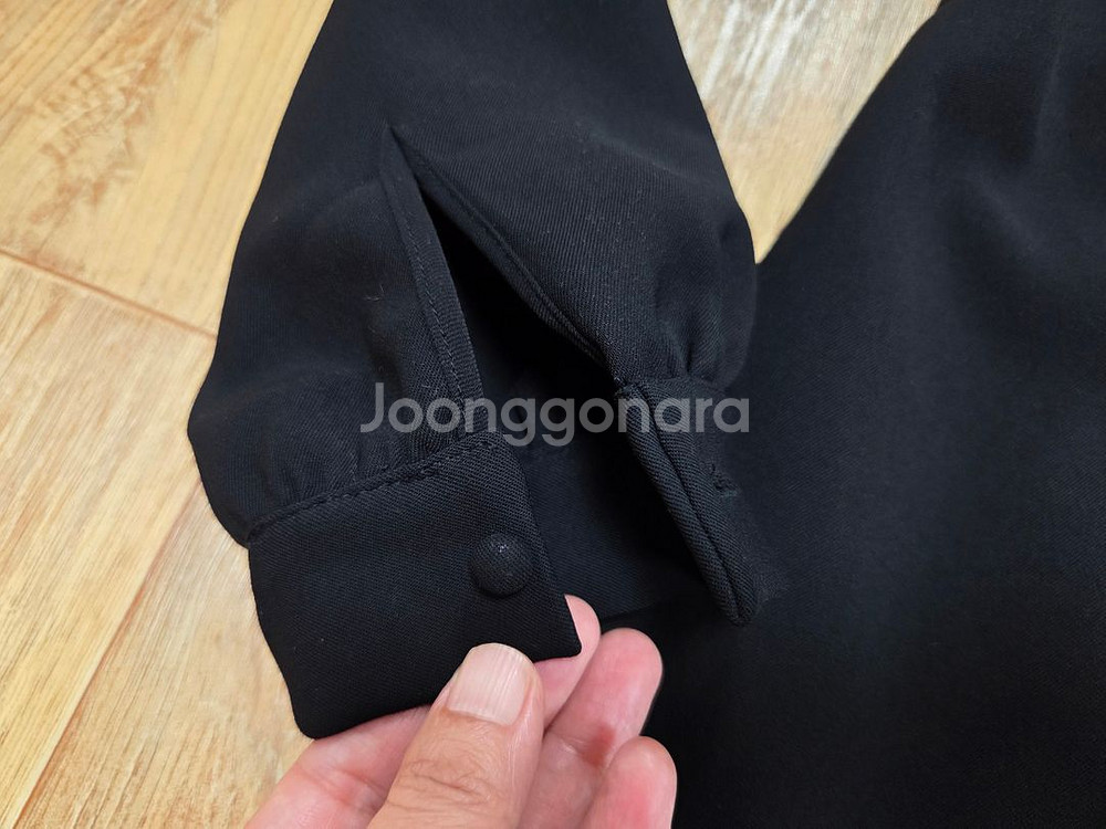 셀프포트레이트 크레이프 러플 빕원피스 44-마른55--5