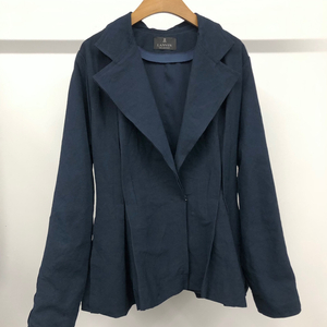 한섬 랑방컬렉션 페플럼 스판 자켓 55