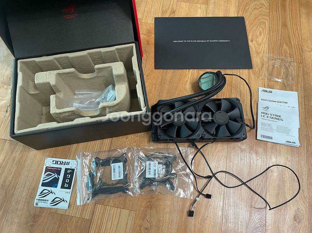 rog strix LC II 240 수냉 쿨러--1