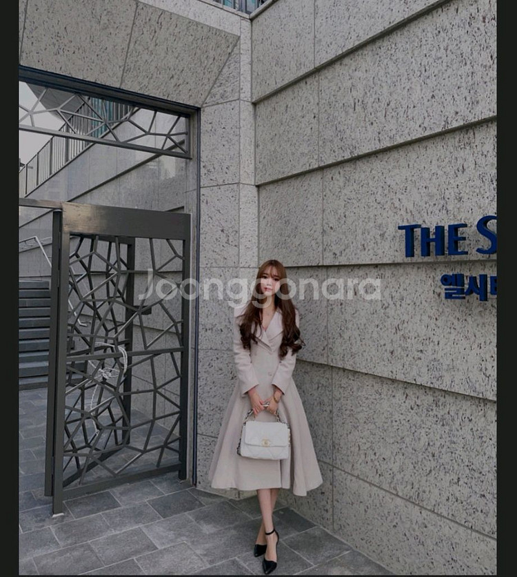 메이윤 시그니처 플레어 코트 s--0