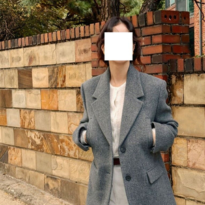 온앤온 클래식 울 캐시미어 자켓 그레이 55 새상품