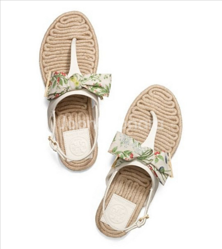 [미사용][정품]토리버치 에스파듀 리본샌들--4