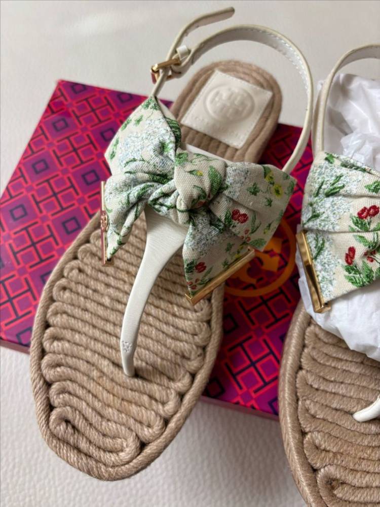 [미사용][정품]토리버치 에스파듀 리본샌들 이미지