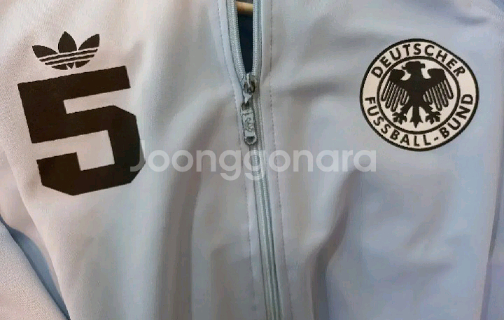 아디다스 희귀 대장급 독일 스카이블루 트랙탑 저지 져지--2