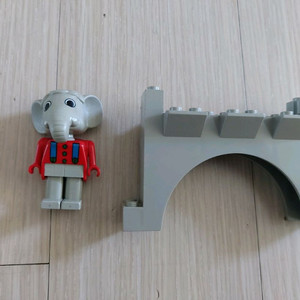 레고 올드 코끼리 피규어