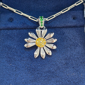 GD 목걸이 PMO x JACOB 데이지 실버 목걸이