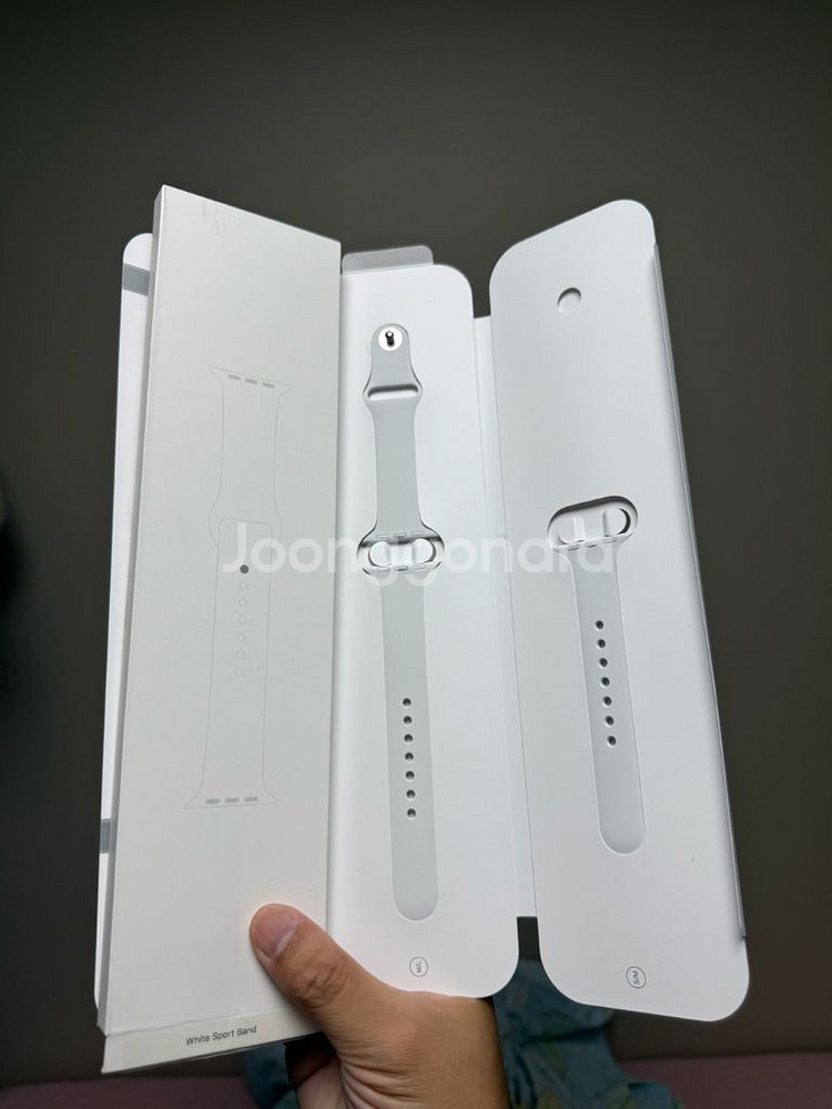 애플워치 화이트 스포츠밴드 40mm 판매--0