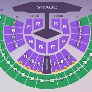 임영웅 서울 체조 콘서트 플로어, 1층 2연석 양도