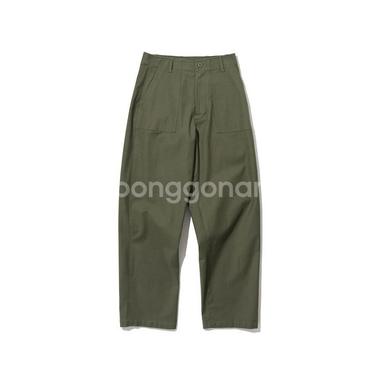 [S] 유니폼브릿지 우먼 베이커 팬츠 카키--5
