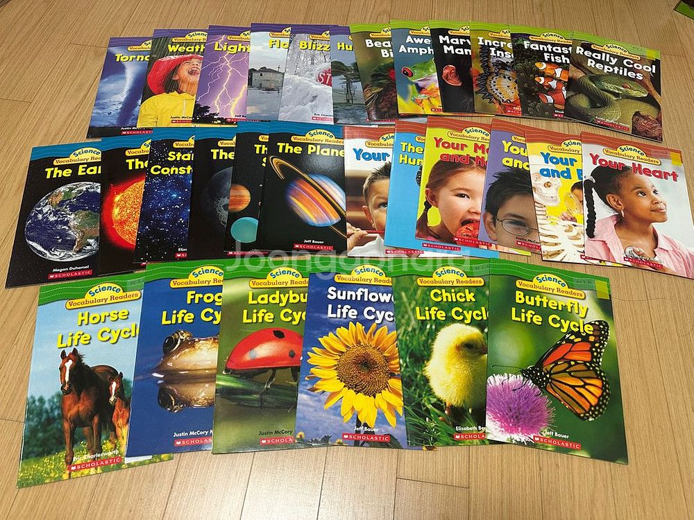 Science vocabulary readers 정품--0