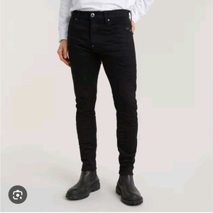지스타로우 Gstarraw 리벤드 스판스키니 블랙진.