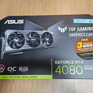 ASUS RTX 4080 Super TUF 판매합니다