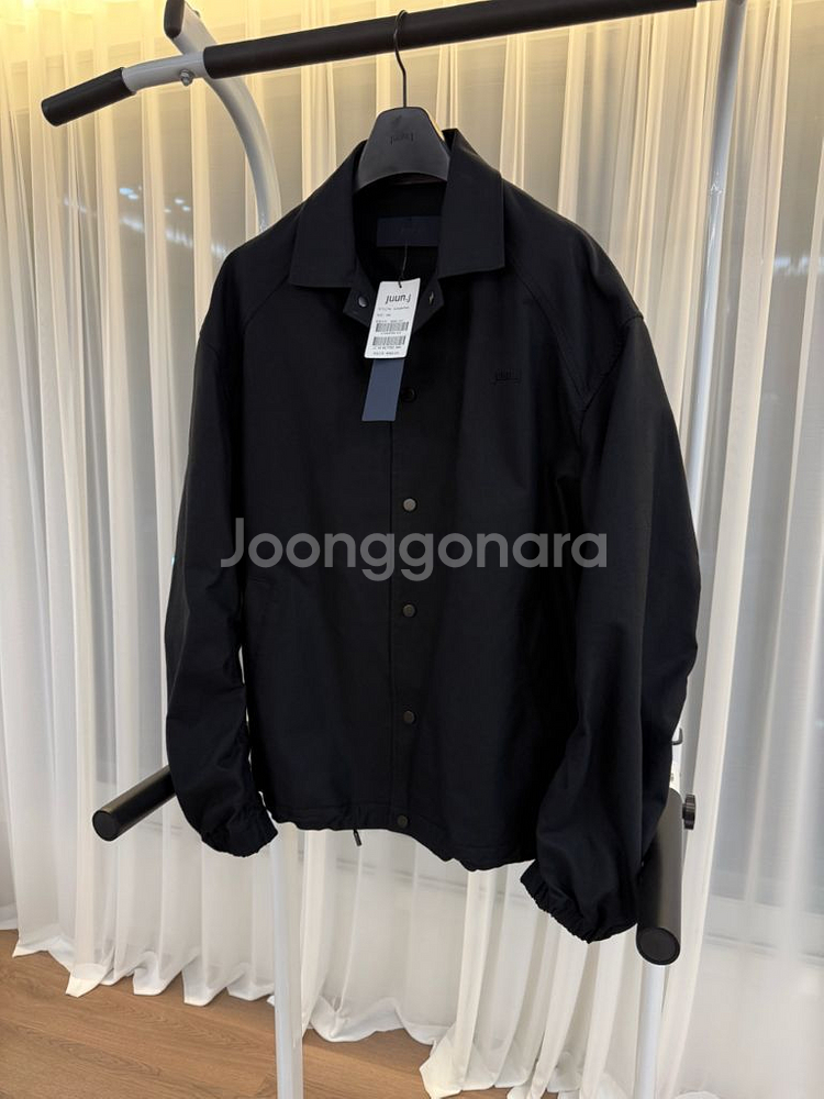 준지 25ss 오버핏 코치 블루종 자켓 46사이즈(10--3