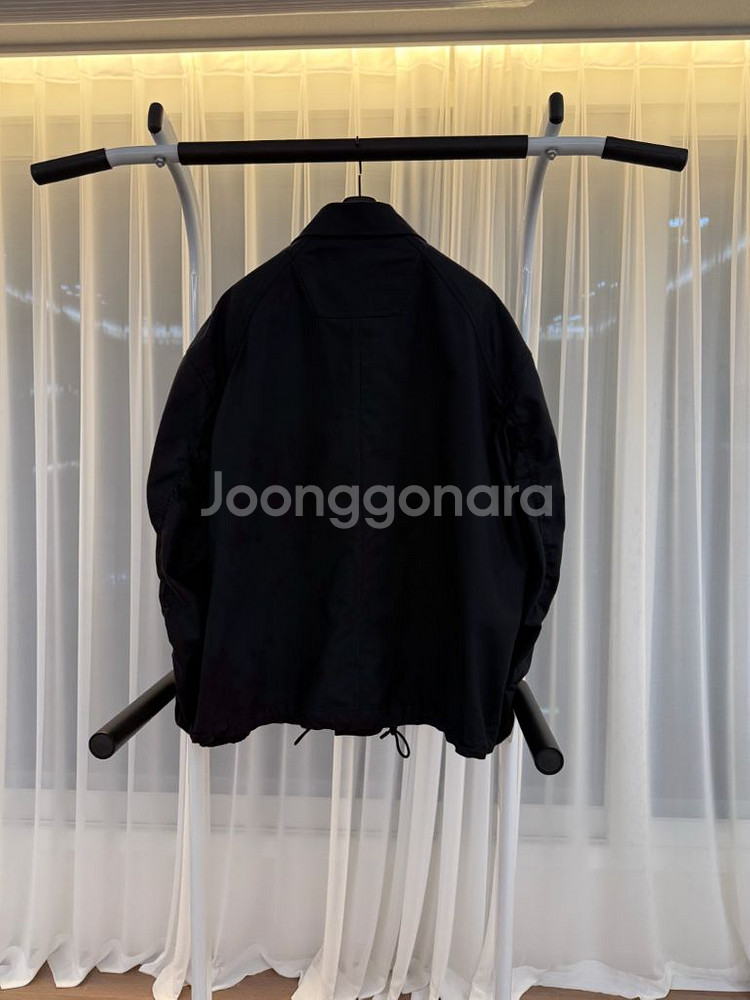 준지 25ss 오버핏 코치 블루종 자켓 46사이즈(10--9