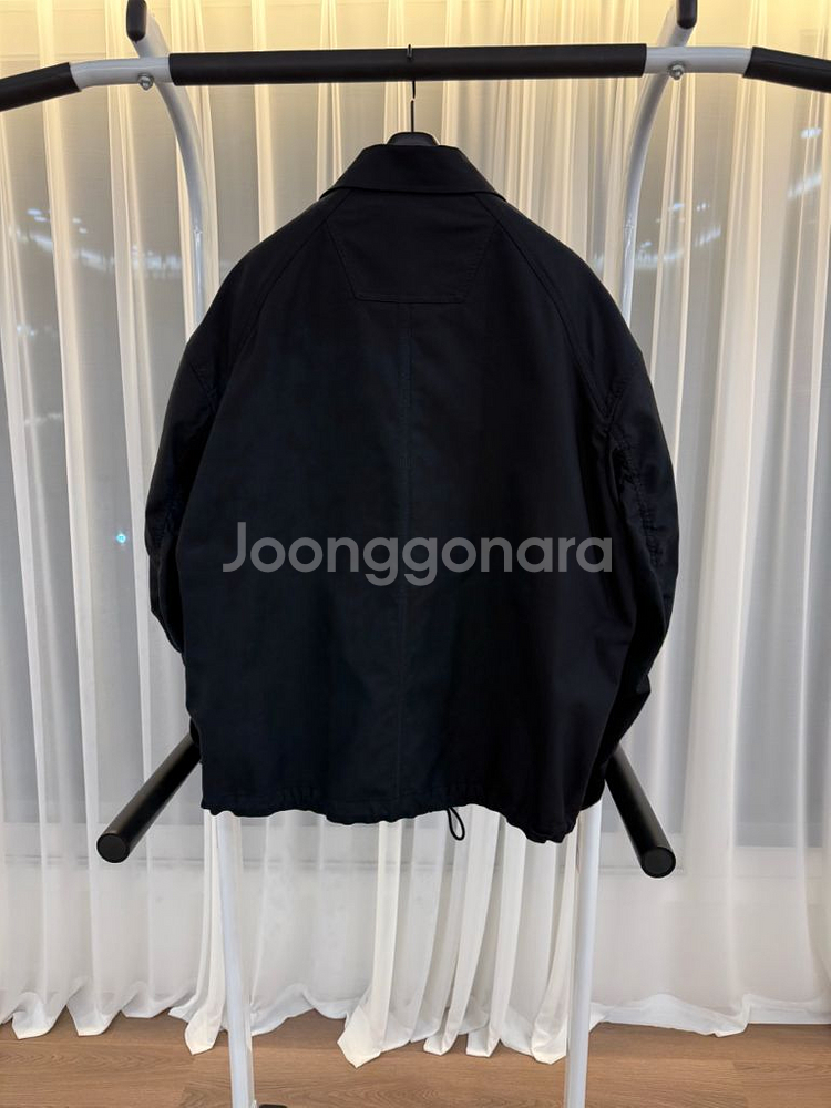 준지 25ss 오버핏 코치 블루종 자켓 46사이즈(10--7