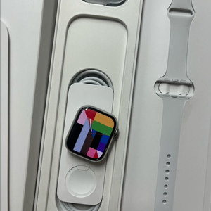 애플워치8스테인리스 41mm 실버 SS급
