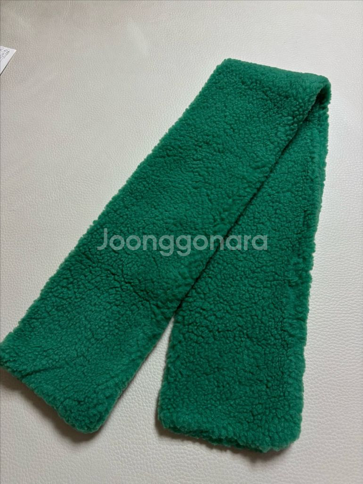 [미사용]뽀글이 부클 무스탕 코트--3