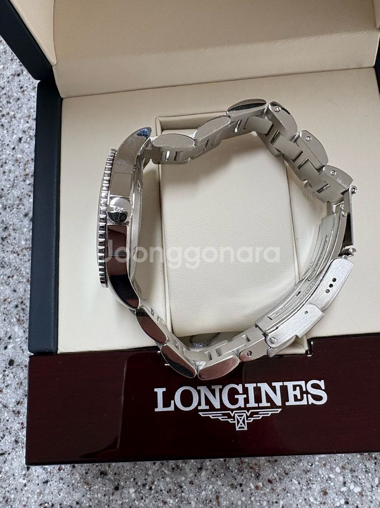 론진 하이드로 콘퀘스트 쿼츠39mm--1