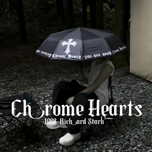 크롬 우산 / 양산<선물용도>무배 새상품<블랙>