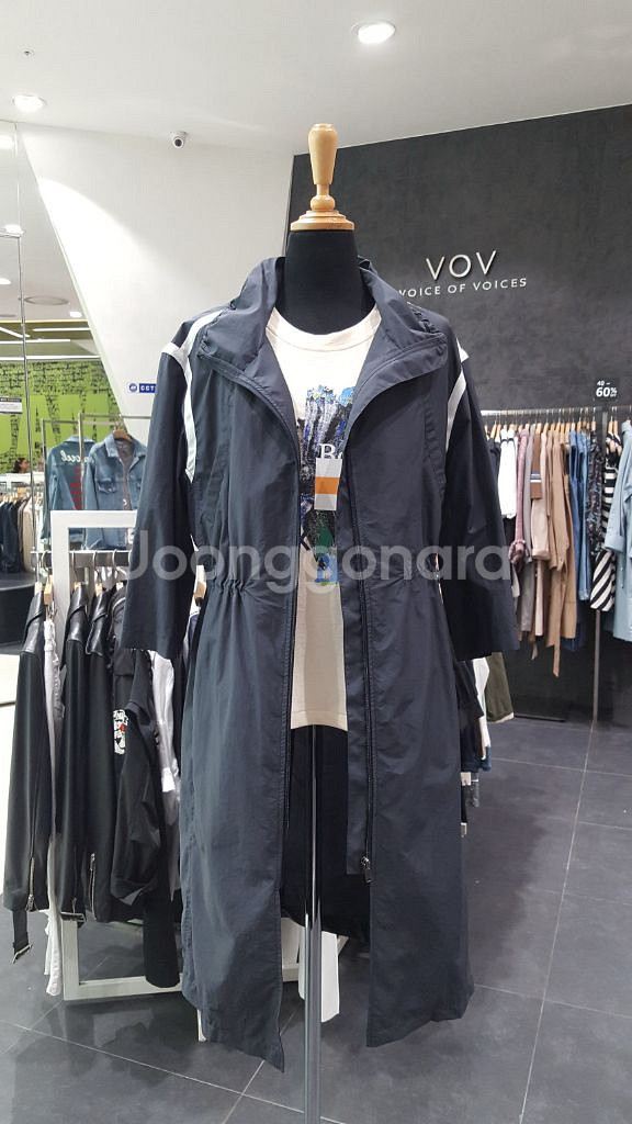 보브 롱 점퍼 55 차콜--2