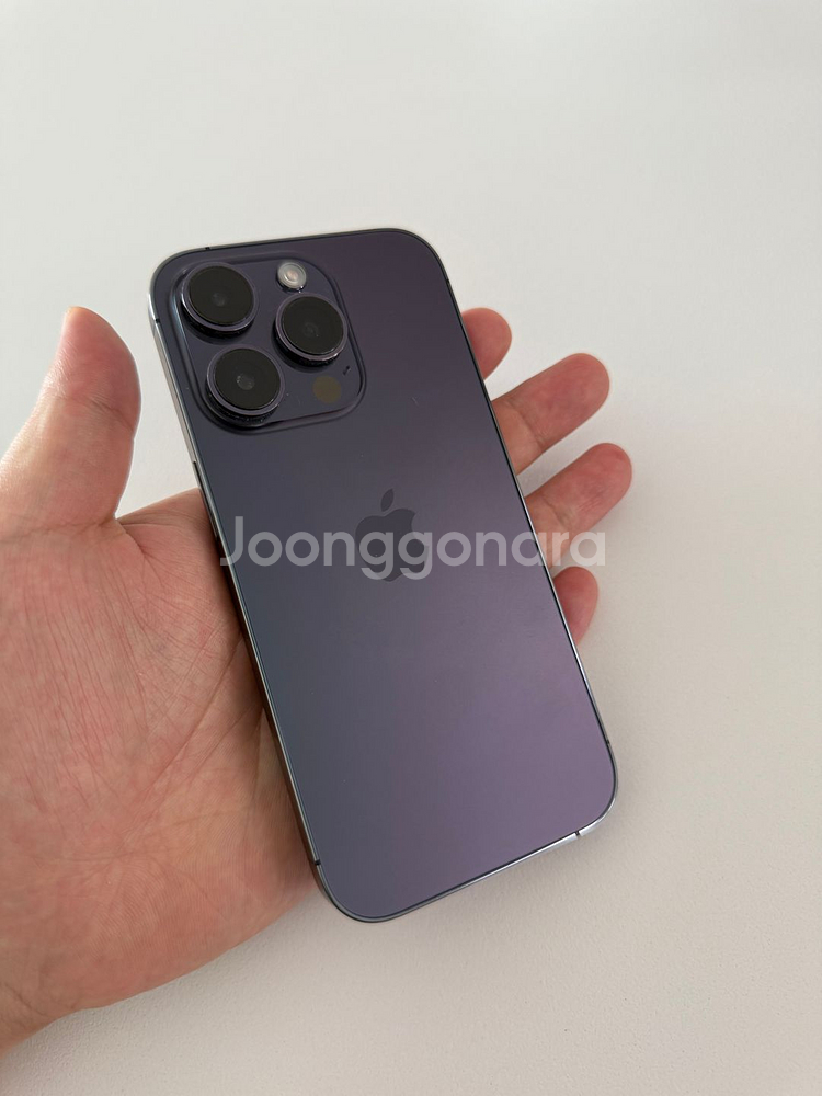 아이폰14pro 256gb 딥퍼플 배터리80%--0