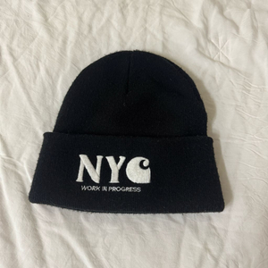 칼하트WIP x NYC 비니 블랙