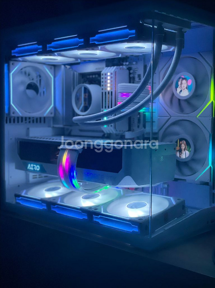7800x3d 4080s aero 리안리 화이트풀셋--1