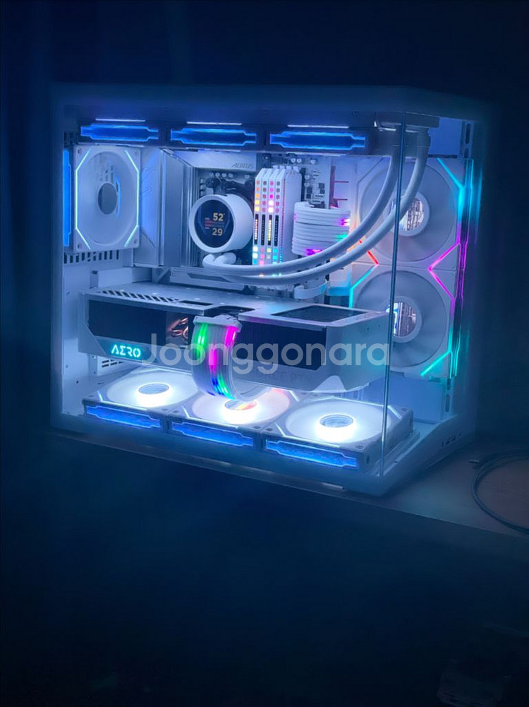 7800x3d 4080s aero 리안리 화이트풀셋--2