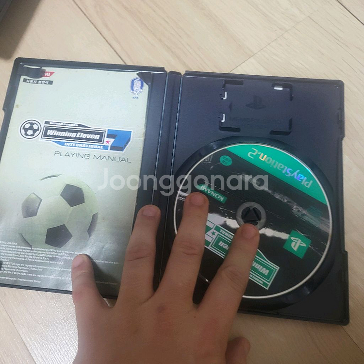 ps2 위닝7 정발 택포--3