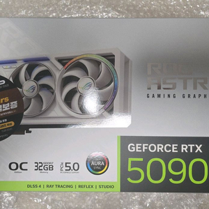 RTX 5090 아스트랄 화이트 팝니다(미개봉)