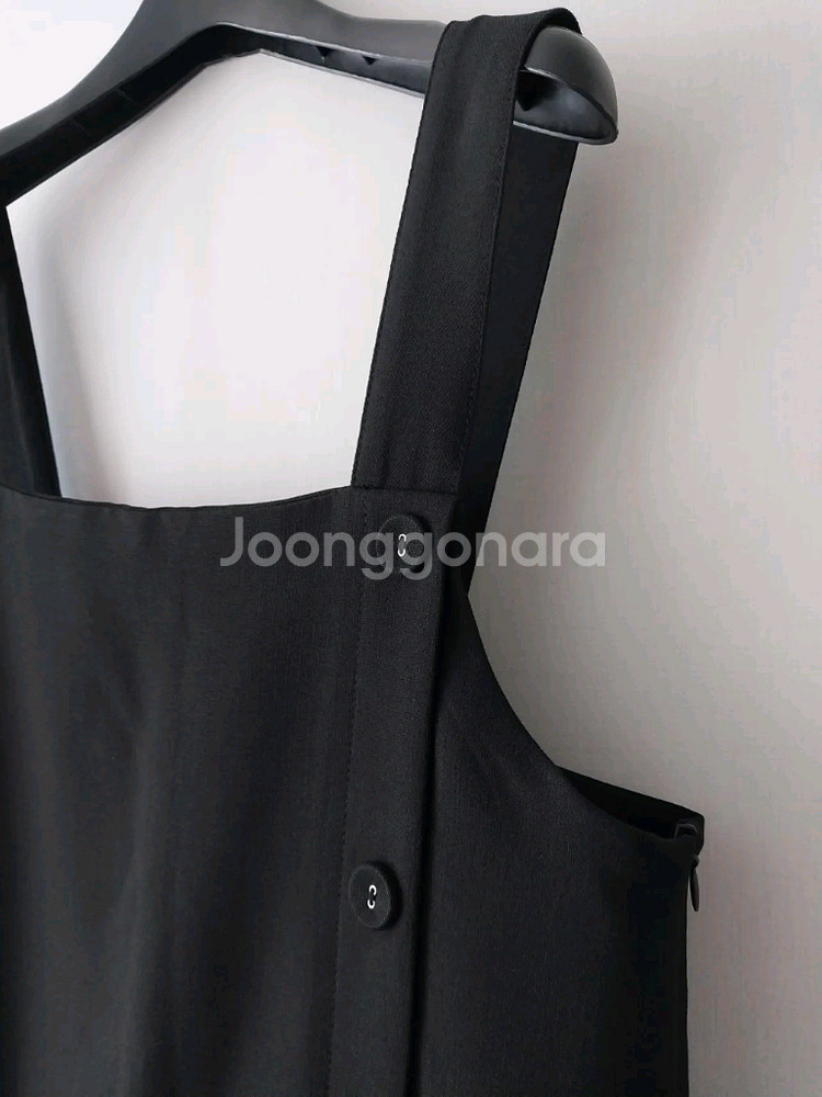 여성 봄가을 뷔스티에 블랙 원피스 프리사이즈 66사이즈--4