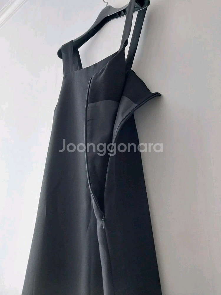 여성 봄가을 뷔스티에 블랙 원피스 프리사이즈 66사이즈--3