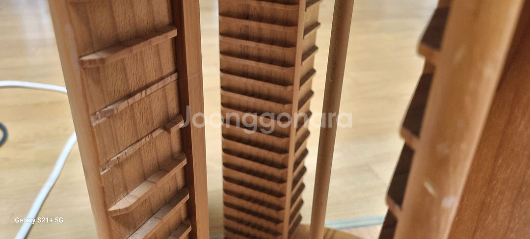 회전형 CD/카세트테이프 보관대--0