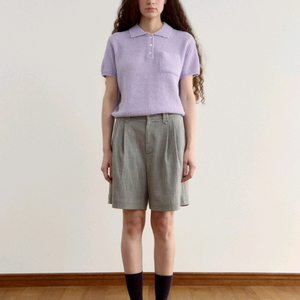 시엔느 반팔니트Bach Pocket Wool Knit