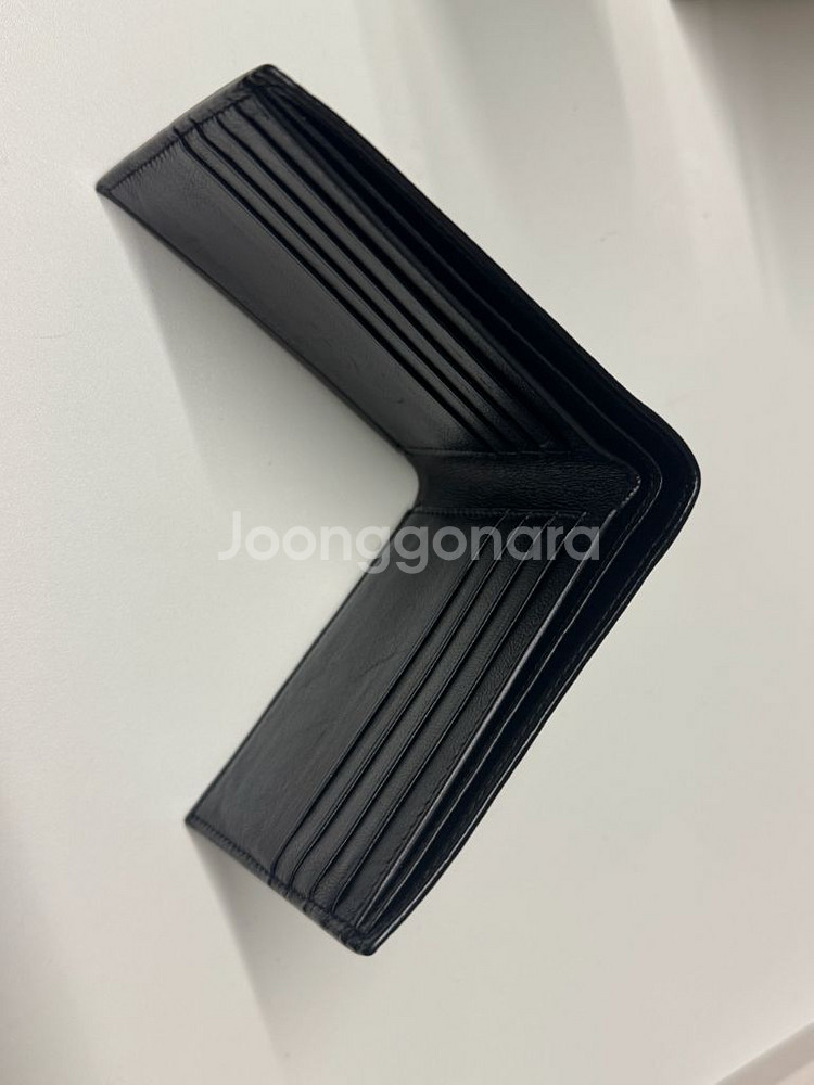 발렌시아가 블랙 반지갑--2