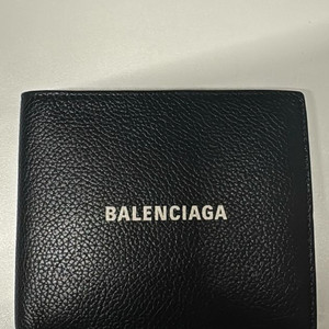 발렌시아가 블랙 반지갑