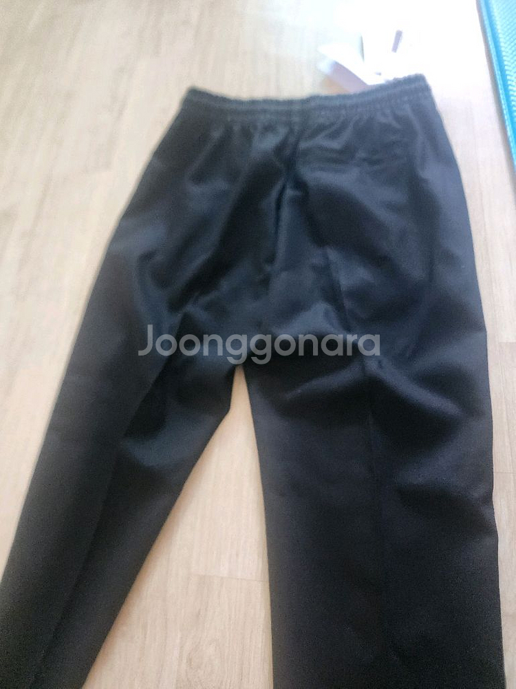 라코스테 여성 테이퍼드 핏 밴딩 팬츠 HF4451--2
