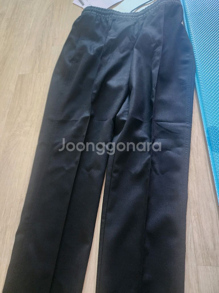 라코스테 여성 테이퍼드 핏 밴딩 팬츠 HF4451--1
