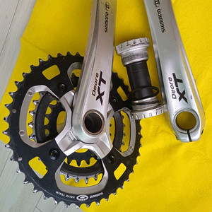 시마노 XT 3단 크랭크
